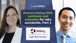 Interview feature of Jodi Barrientos, CEO of Ribbon Biolabs about democratizing DNA access